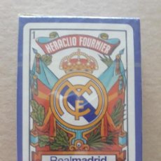 Barajas de cartas: BARAJA ESPAÑOLA NAIPE 50 CARTAS REAL MADRID CLUB DE FUTBOL AÑO 2007 FOURNIER NUEVA A ESTRENAR*
