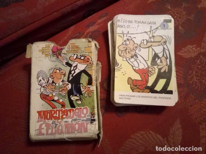 Baraja cartas mortadelo y filemon completa