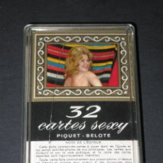 Barajas de cartas: POKER!! 32 CARTES SEXY - PIQUET BELOTE - 40'S