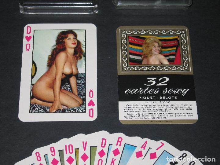 poker!! 32 cartes sexy - piquet belote - 40's - Acheter Jeux de cartes de  poker sur todocoleccion