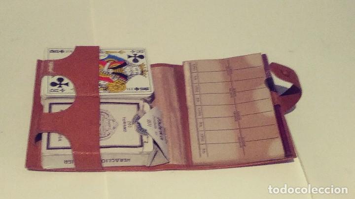 Barajas de cartas: estuche con dos barajas de naipes - Foto 4