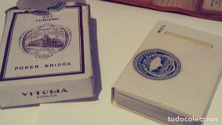 Barajas de cartas: estuche con dos barajas de naipes - Foto 6