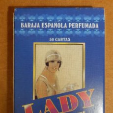 Barajas de cartas: BARAJA ESPAÑOLA DE 50 CARTAS - NAIPES H. FOURNIER - PERFUMADA LADY - NUEVA, SIN USO