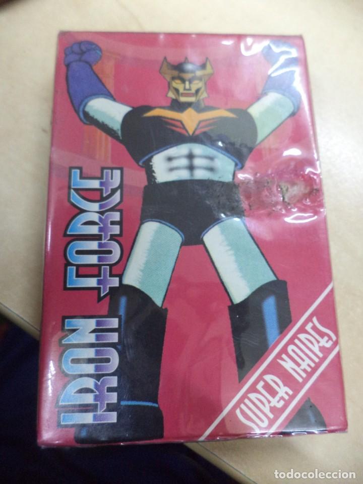 Barajas de cartas: Baraja de naipes IRON FORCE.Mazinger Z bootleg.