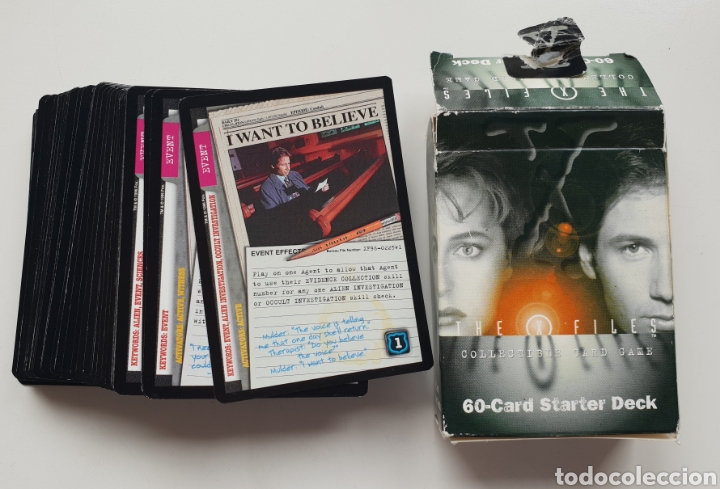 Barajas de cartas: Baraja serie Expediente X - Foto 1