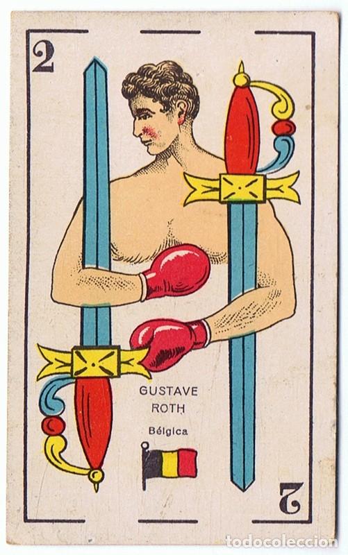Barajas de cartas: CARTA NAIPE BOXEO  CHOCOLATES BUB&Iacute; - Foto 1