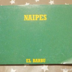 Barajas de cartas: BLOCK CON HOJAS PARA TANTEO JUEGO DE CARTAS - NAIPES - EL BARBÚ