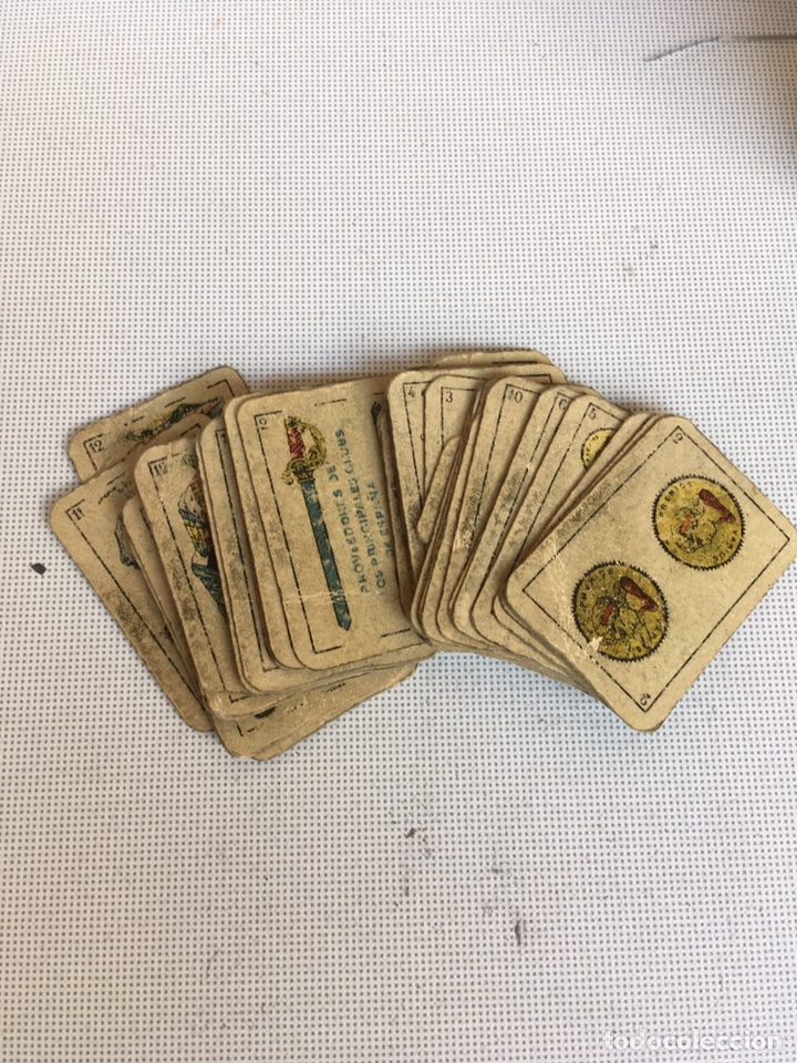 Barajas de cartas: MINI BARAJA DE CARTAS ESPA&Ntilde;OLA - Foto 1