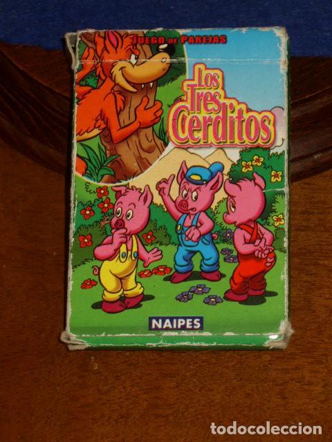 Barajas de cartas: BARAJA LOS TRES CERDITOS. - Foto 2