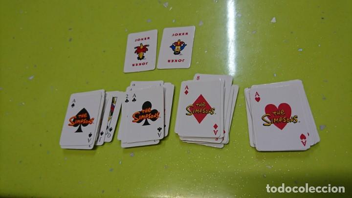 Barajas de cartas: M&Iacute;NI BARAJA DE LOS SIMPSONS - Foto 1
