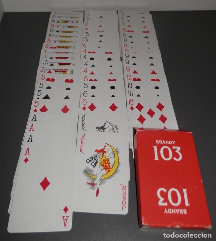 Barajas de cartas: UNA BARAJA BRANDY 103 . - Foto 1
