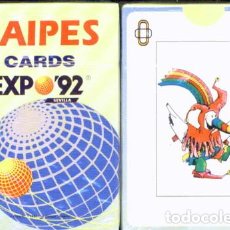 Barajas de cartas: PRECIOSA BARAJA NAIPES EXPO 92 SEVILLA. CURRO. PRECINTADA. Lote 399899729