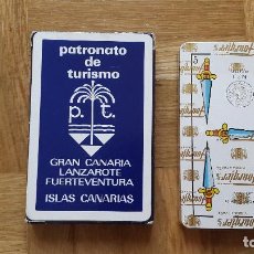Barajas de cartas: BARAJA CARTAS FOURNIER -- PATRONATO DE TURISMO GRAN CANARIA LANZAROTE FUERTEVENTURA - ISLAS CANARIAS. Lote 155360450