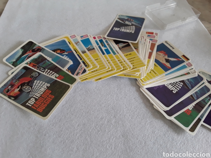 Barajas de cartas: Cartas top trumps lote variado - Foto 1