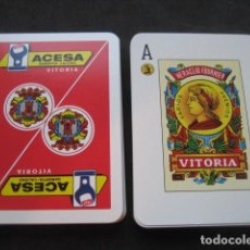 Barajas de cartas: BARAJA POKER ESPAÑOL FOURNIER. HERRAMIENTAS ACESA VITORIA. Lote 157978202