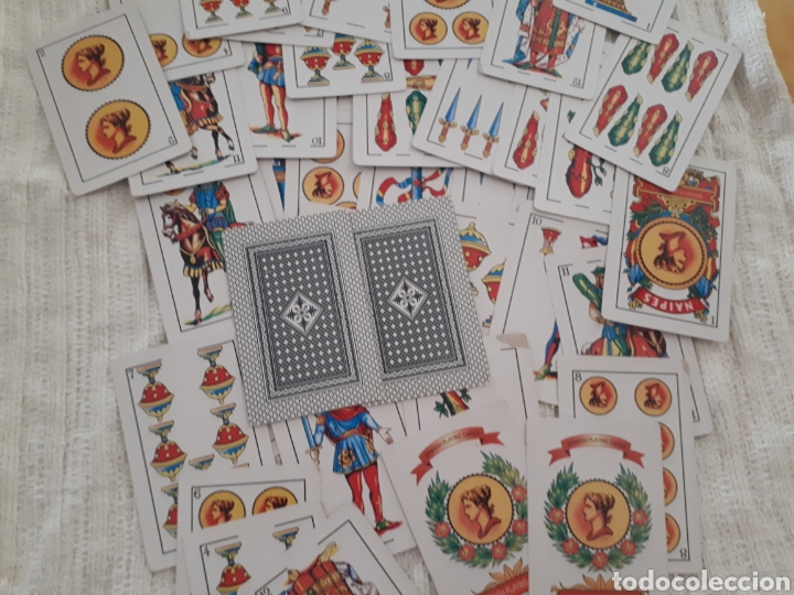 Barajas de cartas: Baraja cartas playing cards naipe español Savina 50 cartas - Foto 3 - 159060098