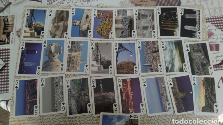 Barajas de cartas: BARAJA CARTAS POKER IMAGENES DE BARCELONA TURISTICO - Foto 2 - 159988298