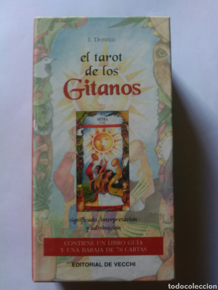 Barajas de cartas: ***TAROT DE LOS GITANOS.***DESCATALOGADO.***MUY DIFÍCIL DE ENCONTRAR!!***. Lote 160464517