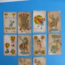 Mazzi di carte: 10 CARTAS BARAJA ANTIGUA, JUGADORES DE FUTBOL, VER DESCRIPCION Y FOTOS