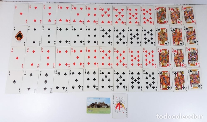 Barajas de cartas: 2 BARAJAS DE POKER. BROWN - Foto 2