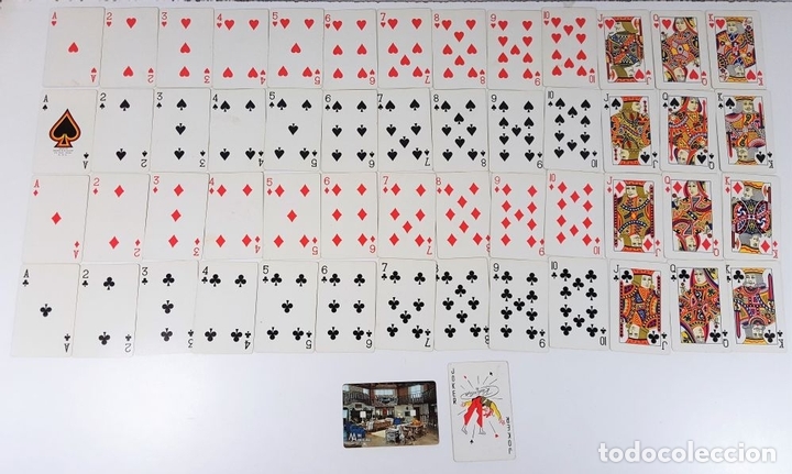 Barajas de cartas: 2 BARAJAS DE POKER. BROWN - Foto 8