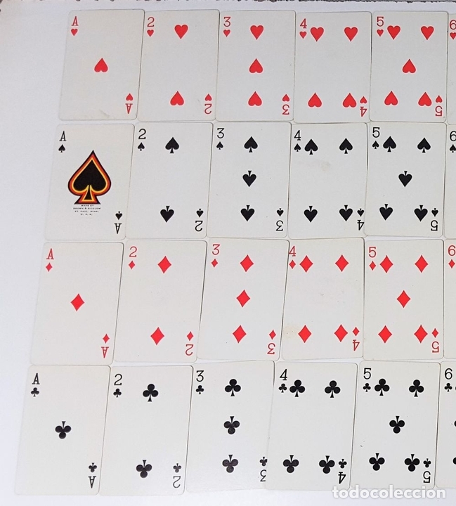 Barajas de cartas: 2 BARAJAS DE POKER. BROWN - Foto 9