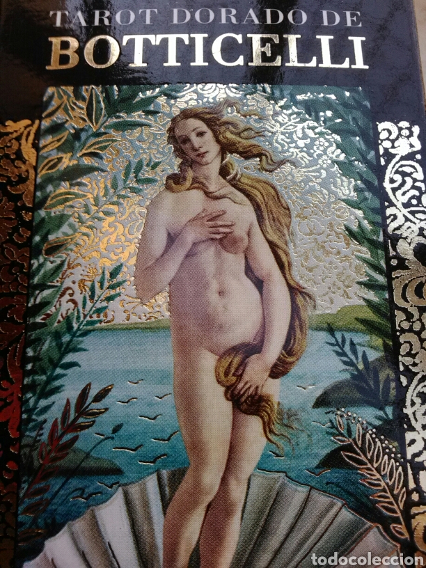 Barajas de cartas: BOTTICHELLI TAROT DORADO. - Foto 2