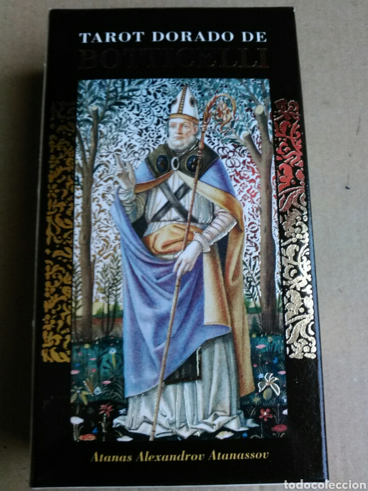 Barajas de cartas: BOTTICHELLI TAROT DORADO. - Foto 3