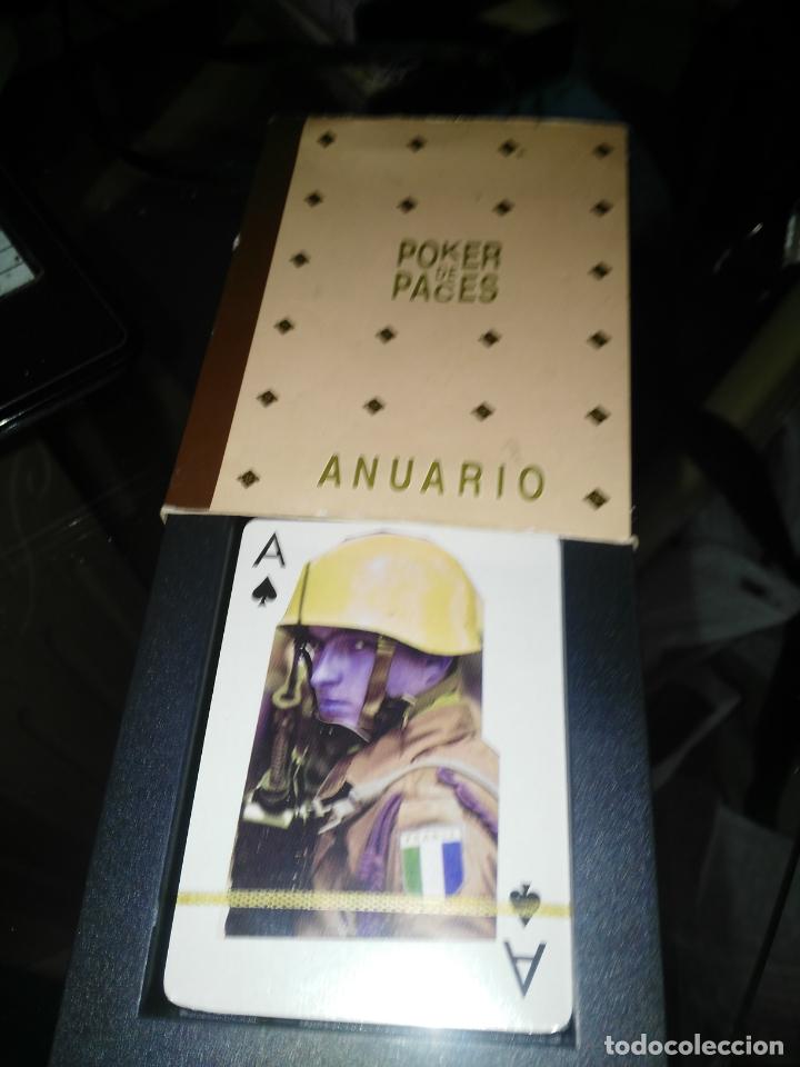 Barajas de cartas: Poker de paces baraja precintado caja un poco deteriorada - Foto 1