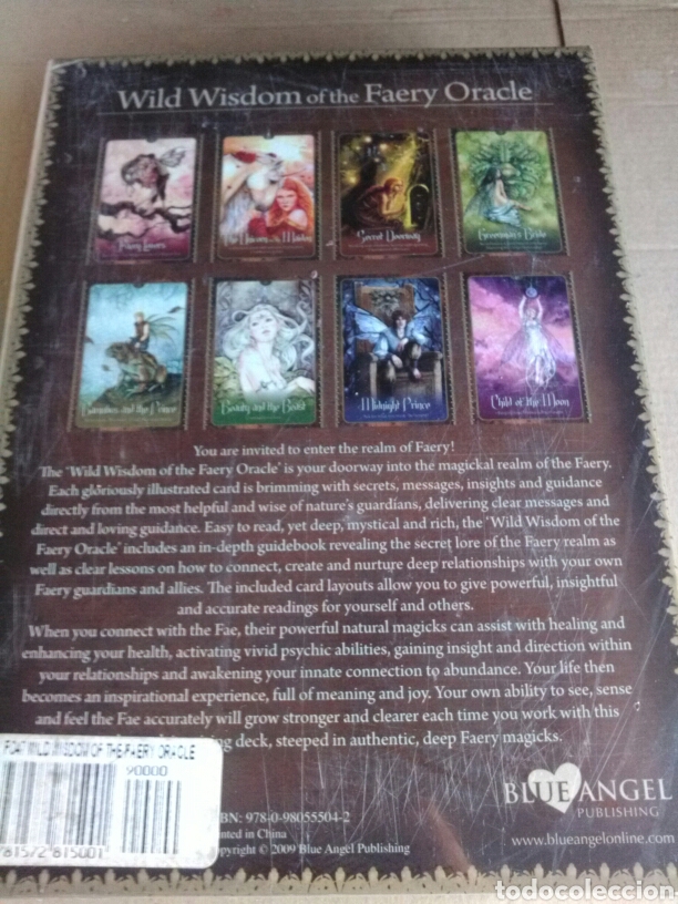 Barajas de cartas: TAROT FAERY ORACLE.BONITO - Foto 3