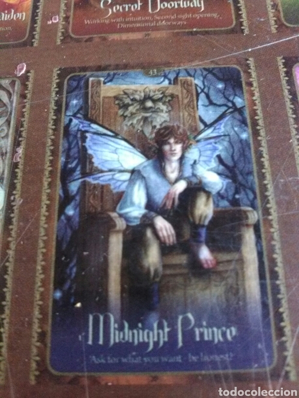 Barajas de cartas: TAROT FAERY ORACLE.BONITO - Foto 4
