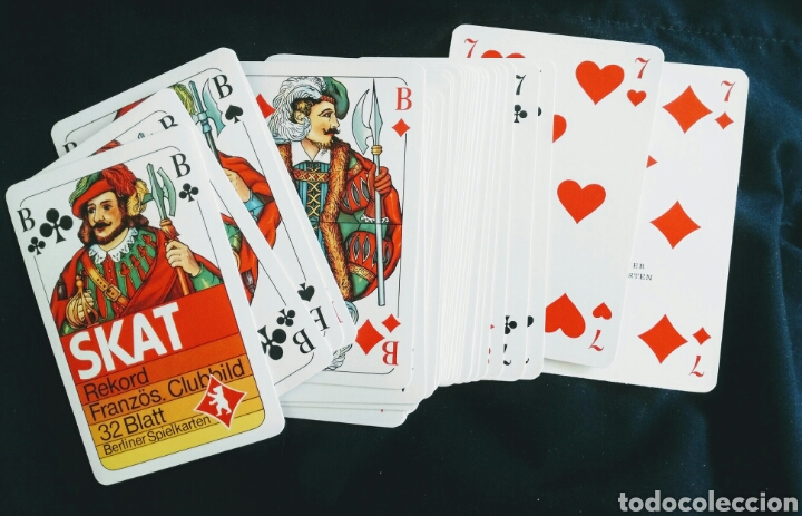 Skat 16 juegos franz cartas de Skat Calidad hoja CARTAMUNDI 