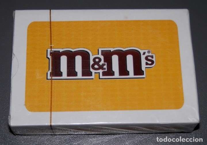Barajas de cartas: BARAJA PUBLICITARIA DE LA MARCA M&MS - Foto 1