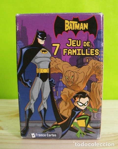 baraja cartas batman - juego de las 7 familias - Comprar Baralhos Infantis  no todocoleccion