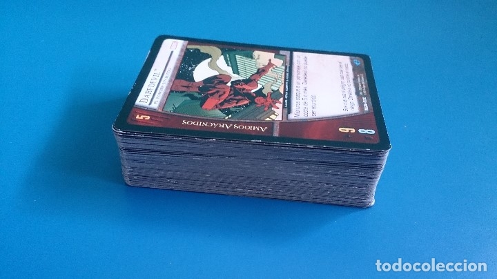 Barajas de cartas: LOTE CARTAS SPIDERMAN MARVEL - Foto 1