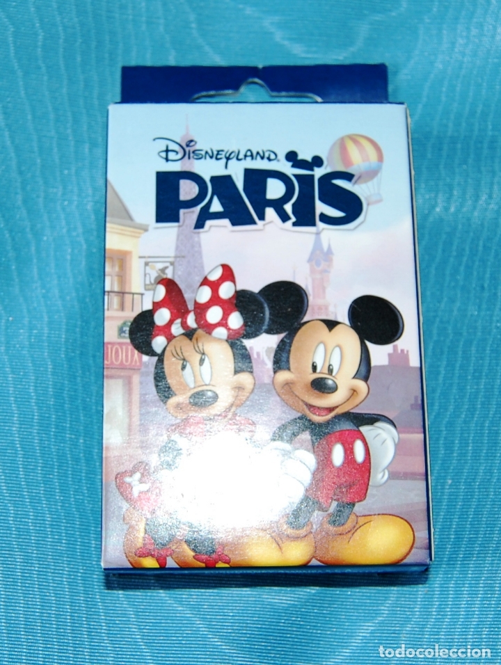 Barajas de cartas: Juego de cartas de Mickey y Minnie Mouse, de Disneyland Paris. - Foto 4 - 176615499