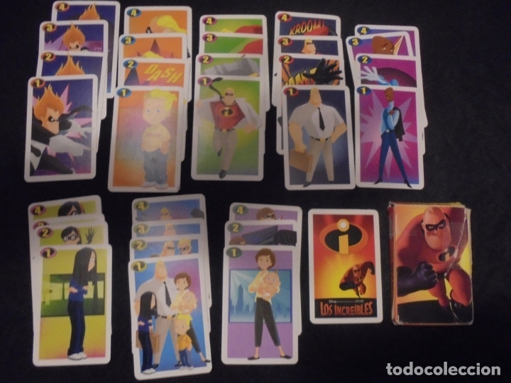 Barajas de cartas: Baraja Los Incre&iacute;bles - Foto 1