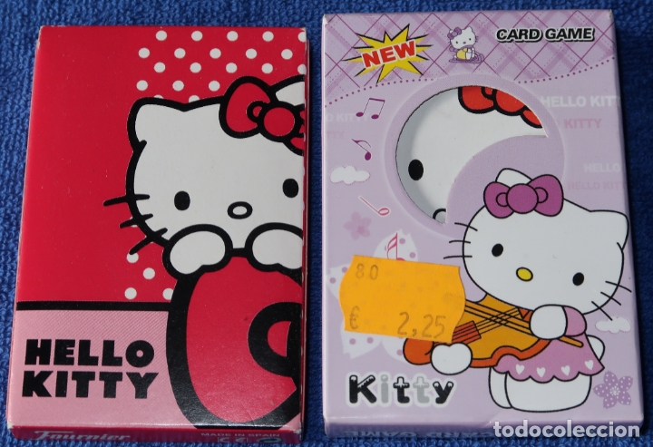 Barajas de cartas: Hello Kitty - barajas infantiles &iexcl;Impecables! - Foto 1