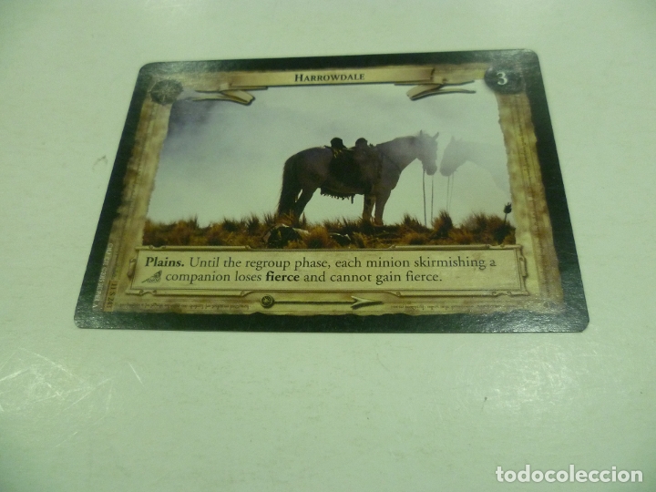 Barajas de cartas: Carta de El Se&ntilde;or de los Anillos - Foto 1