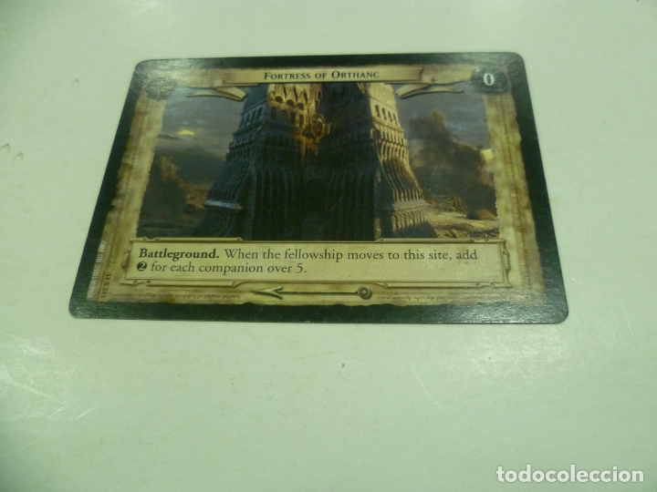 Barajas de cartas: Carta de El Se&ntilde;or de los Anillos - Foto 1