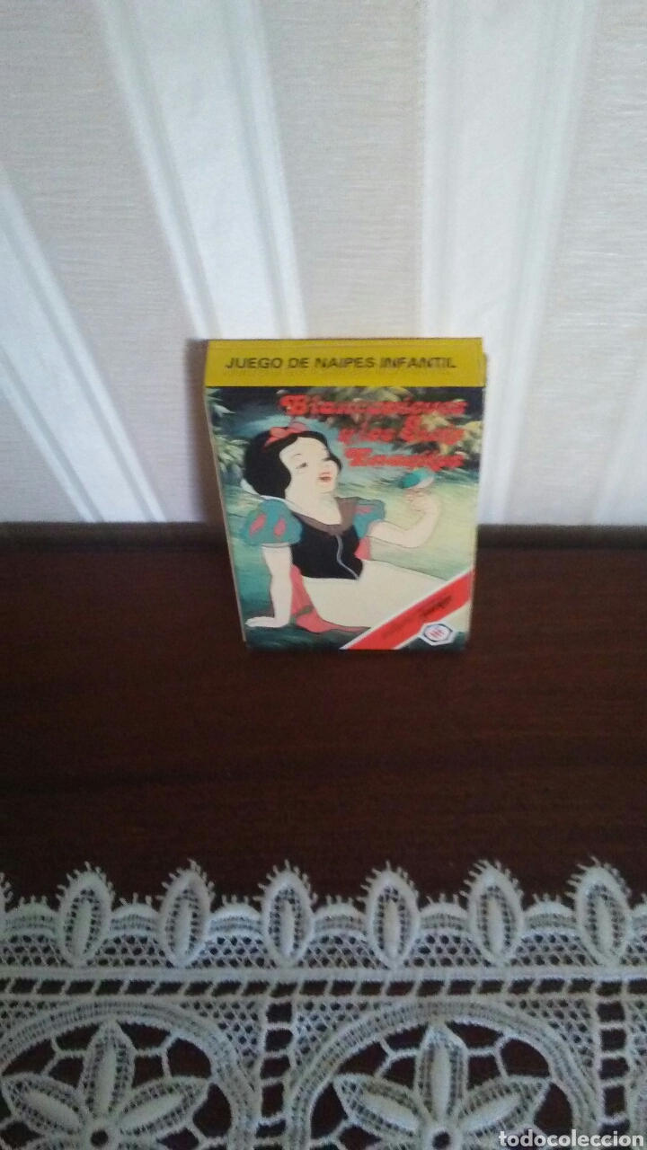 Barajas de cartas: Antigua baraja de Blancanieves - Foto 1