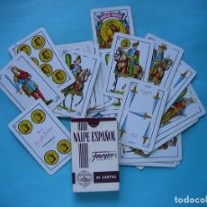 Barajas de cartas: BARAJA - NAIPE ESPAÑOL - FOURNIER - PUBLICIDAD CAJA ESPAÑA - 40 CARTAS - POCO USO - BIEN