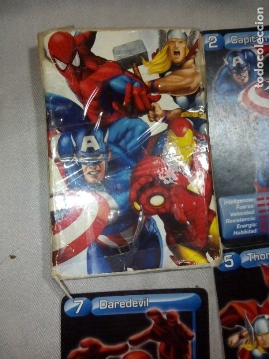 Barajas de cartas: baraja de cartas MARVEL HEROES - Foto 2