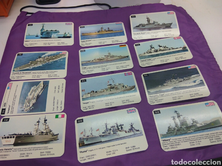 Barajas de cartas: BARAJA TOP TRUMPS BATTLESHIPS - Foto 2