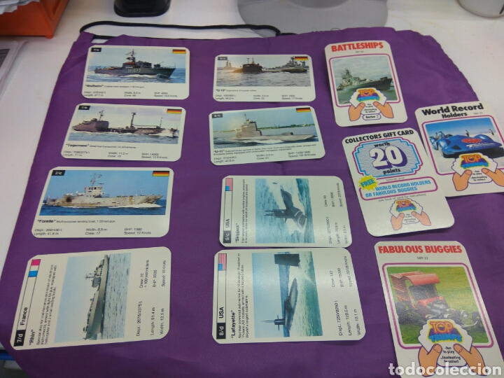 Barajas de cartas: BARAJA TOP TRUMPS BATTLESHIPS - Foto 4