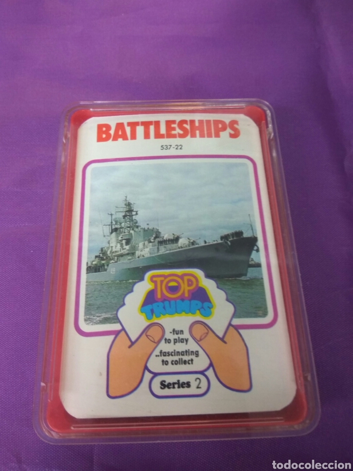 Barajas de cartas: BARAJA TOP TRUMPS BATTLESHIPS - Foto 5