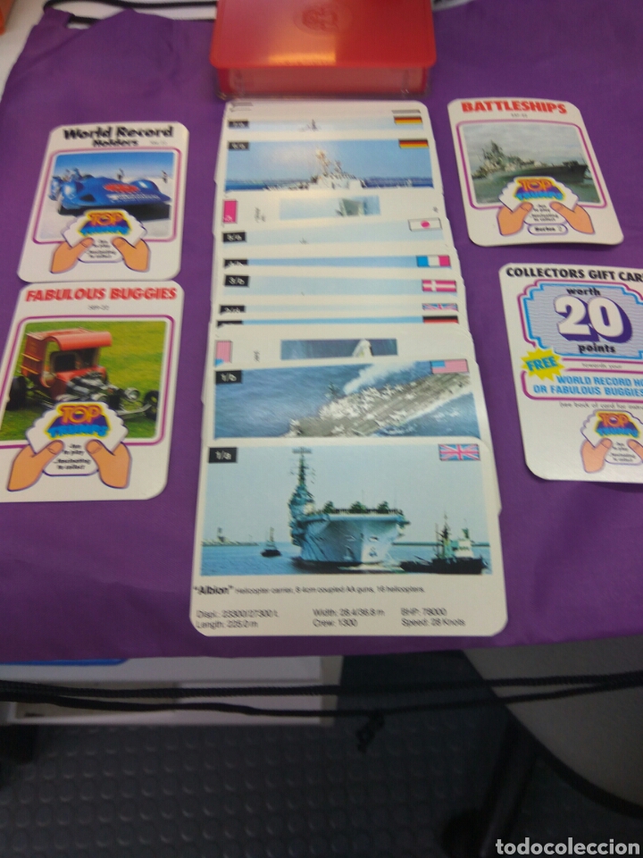 Barajas de cartas: BARAJA TOP TRUMPS BATTLESHIPS - Foto 1