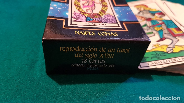 Barajas de cartas: BARAJA DIVINATION TAROT (1988) COMPLETA - Foto 3