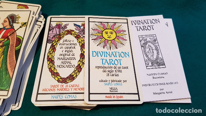 Barajas de cartas: BARAJA DIVINATION TAROT (1988) COMPLETA - Foto 5