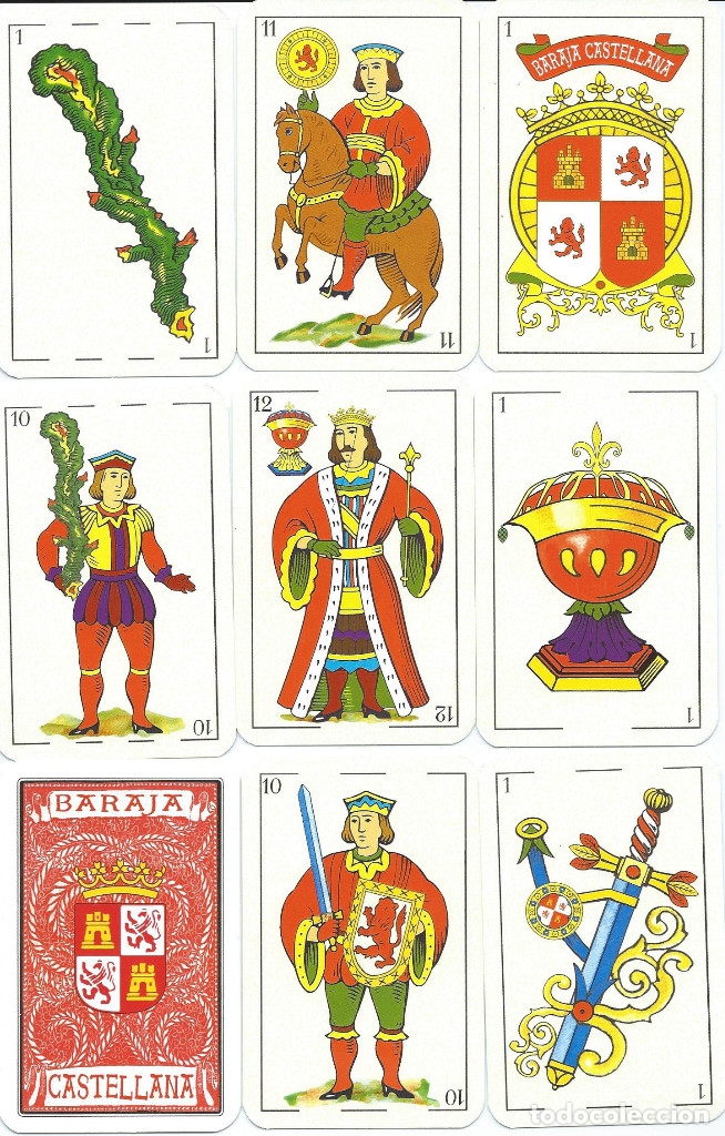 baraja española castellana- año 2019.-novedad - Comprar Baraja Española ...